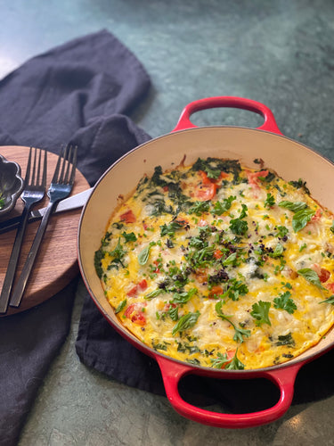 HERBY KALE & POTATO FRITTATA